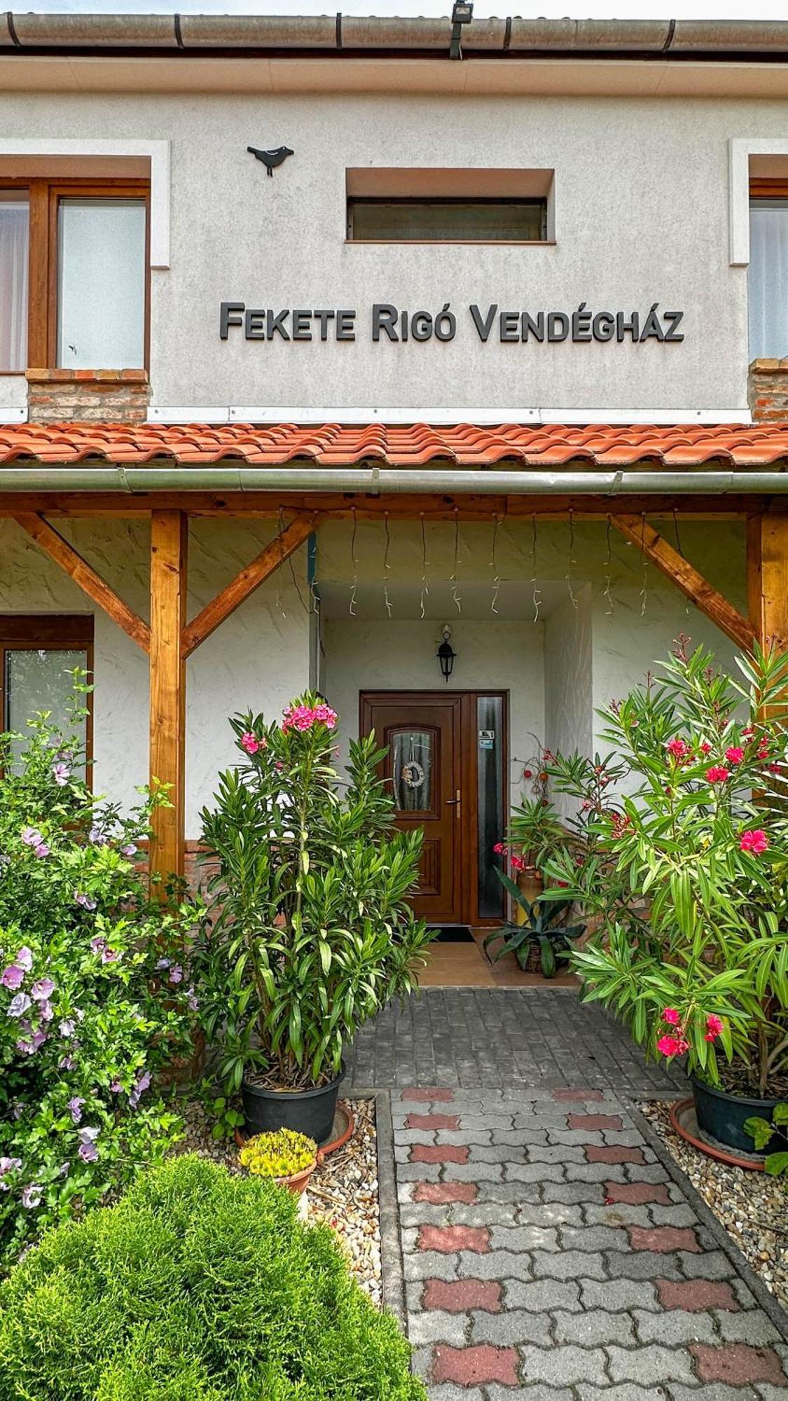 에게르잘록 Fekete Rigo Vendeghaz 아파트 외부 사진